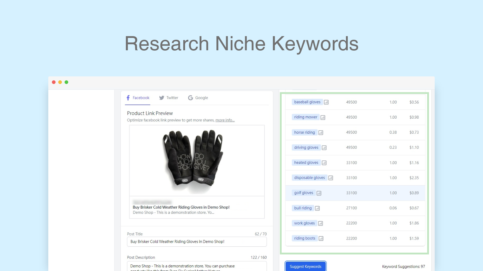Produkte mit Nischen-Keyword-Recherche optimieren