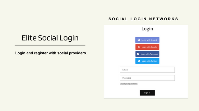 personalizar ícones de login social