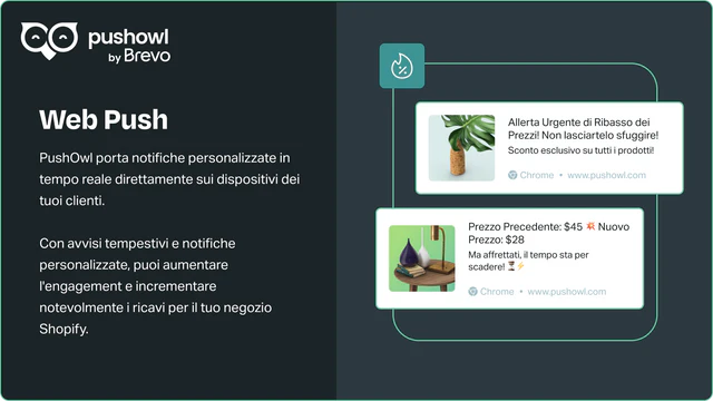 Invia notifiche push puntuali e personalizzate in tempo reale