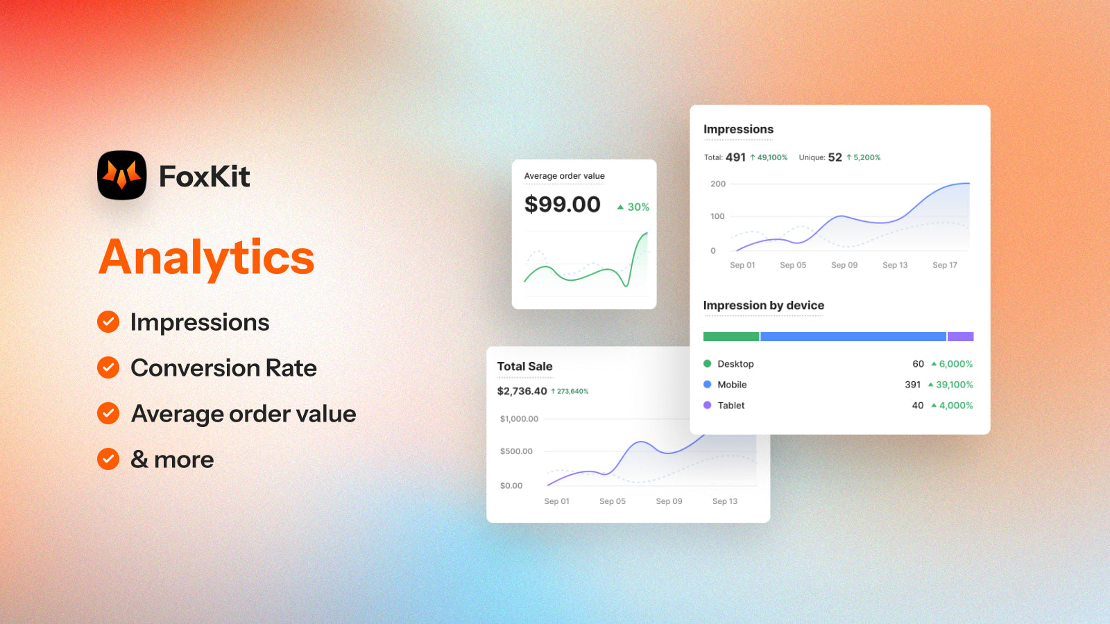 FoxKit: All‑in‑one Sales Boost Screenshot