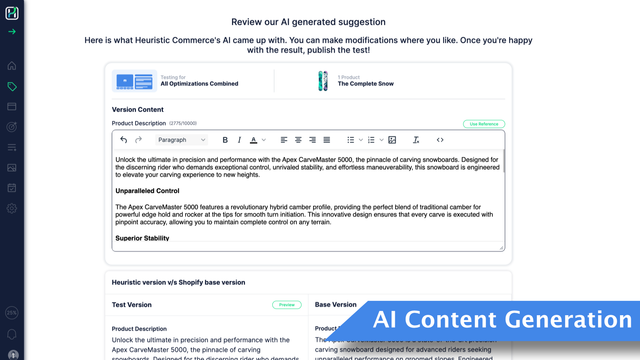 AI Powered Content Generation