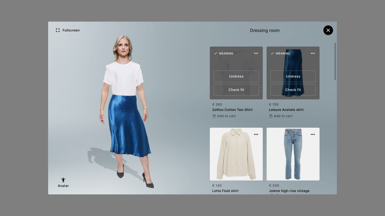 Moda Live - Virtual clothing try-on solution for Fashion brands