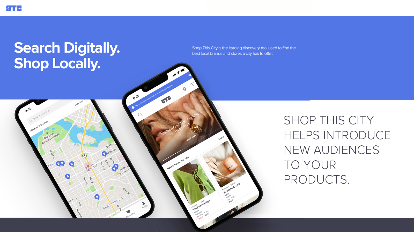 Connect, share and promote your products with Shop This City