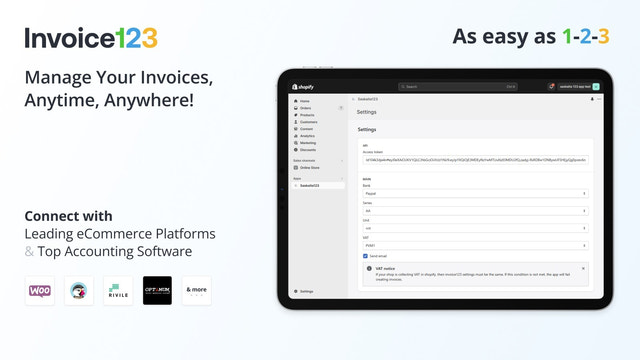 Manage Your Invoices, Anytime, Anywhere!