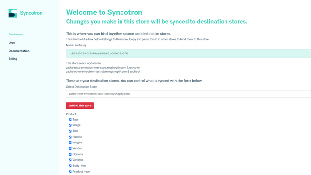 Bienvenido a Syncotron - control granular sobre tu sincronización