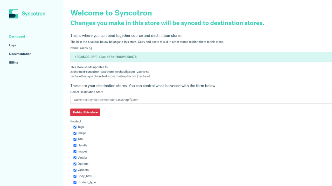 Welkom bij Syncotron - gedetailleerde controle over uw synchronisatie