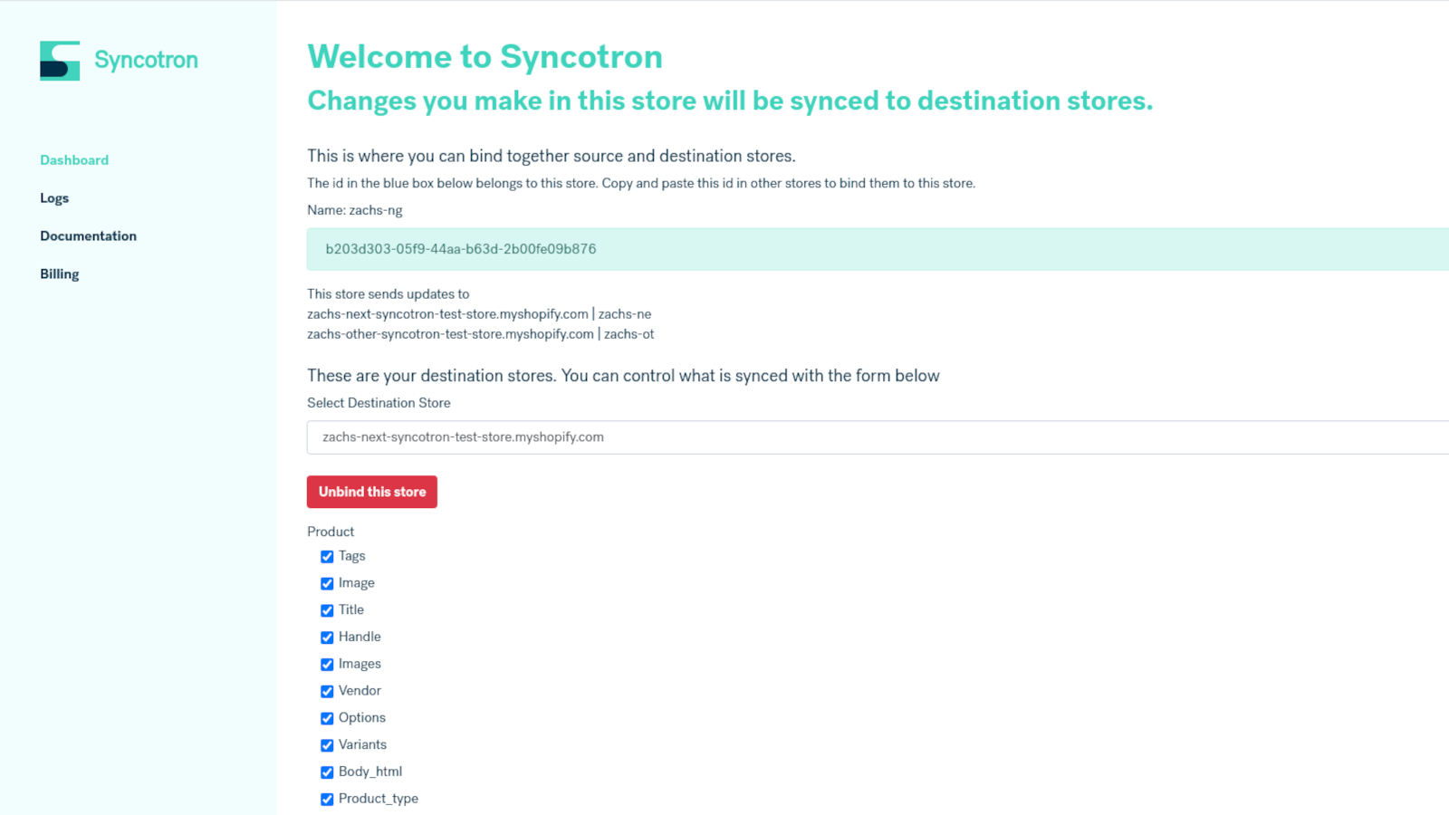 Bienvenido a Syncotron - control granular sobre tu sincronización