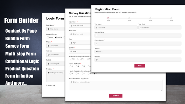 Contact Form Builder 03