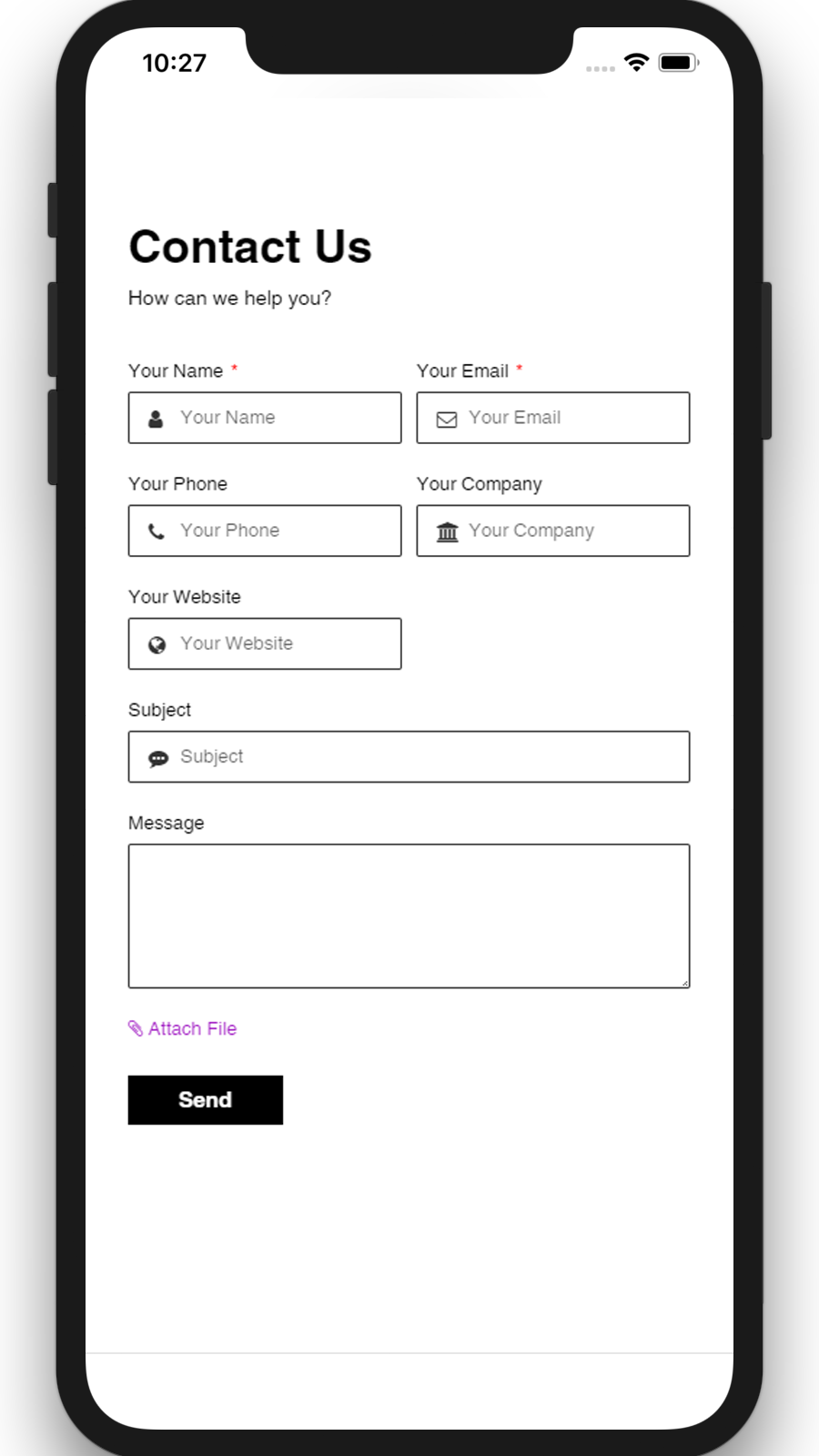 shopify form app builder