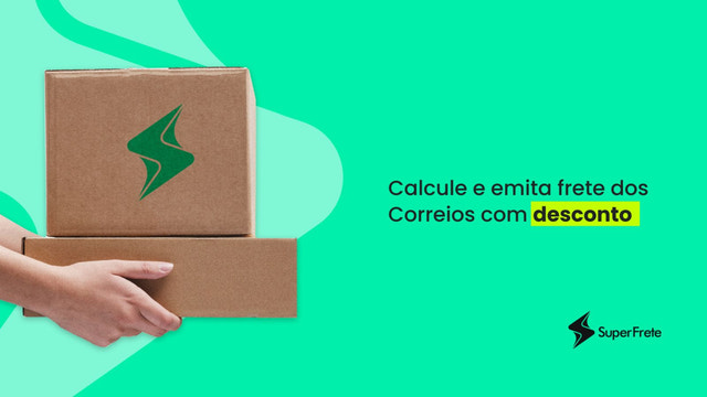 Cálcule e emita frete dos Correios com desconto