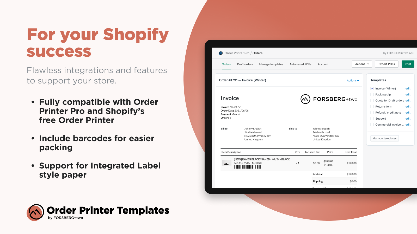 Flawless integrations and features to support your store.