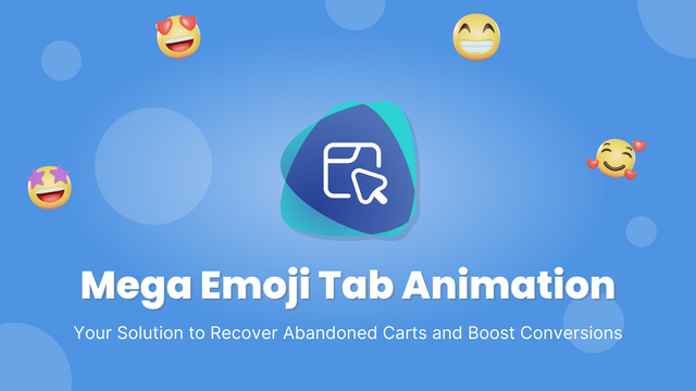 Mega Animación Pestañas Emoji - Icono de Favicon llamativo