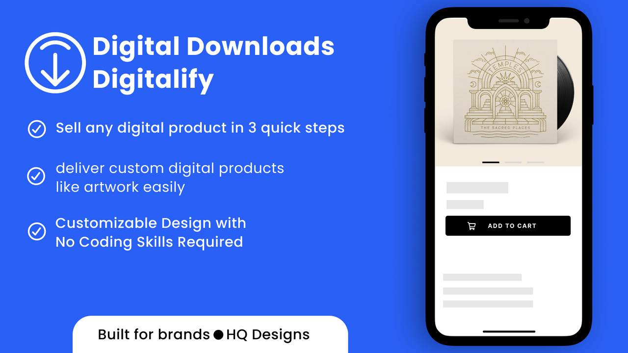 Digitala nedladdningar - Digitalify