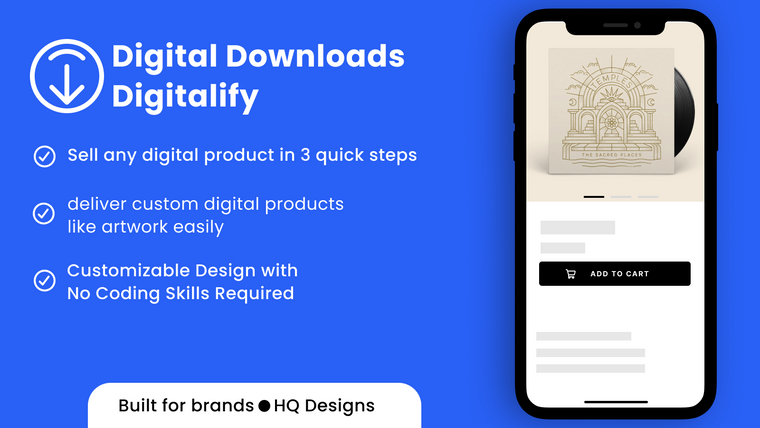 Digital Downloads ‑ Digitalify Screenshot