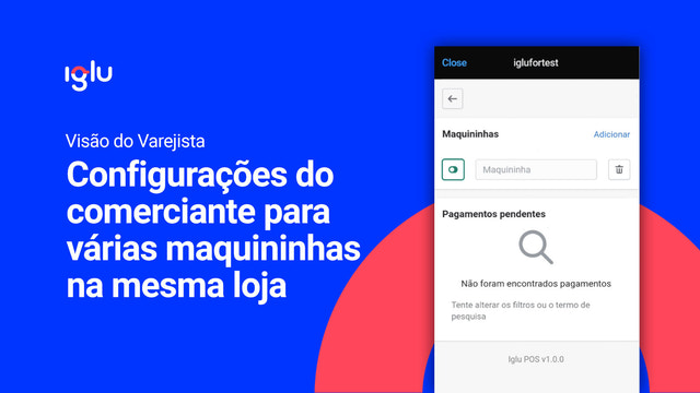 Configuração de maquininha