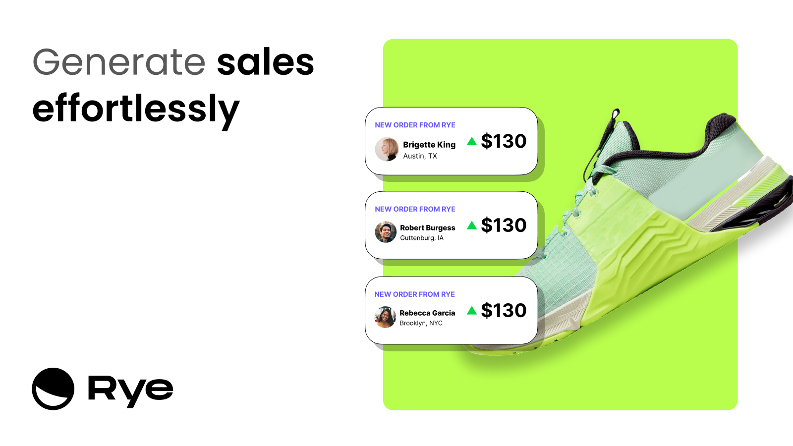 Generate sales effortlessly