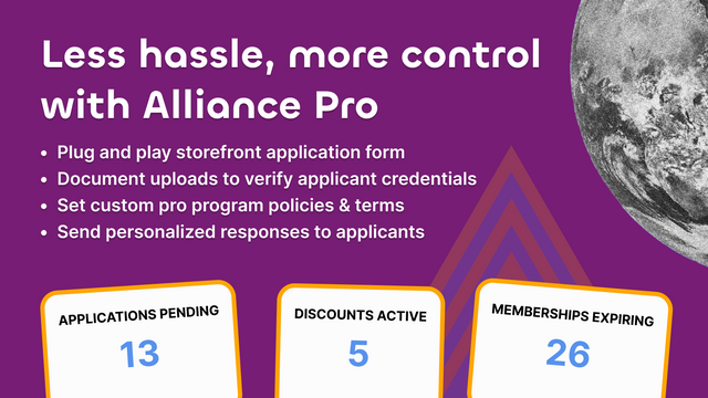 使用Alliance Pro减少麻烦，更多控制