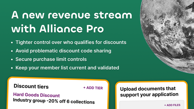 A new revenue stream with Alliance Pro