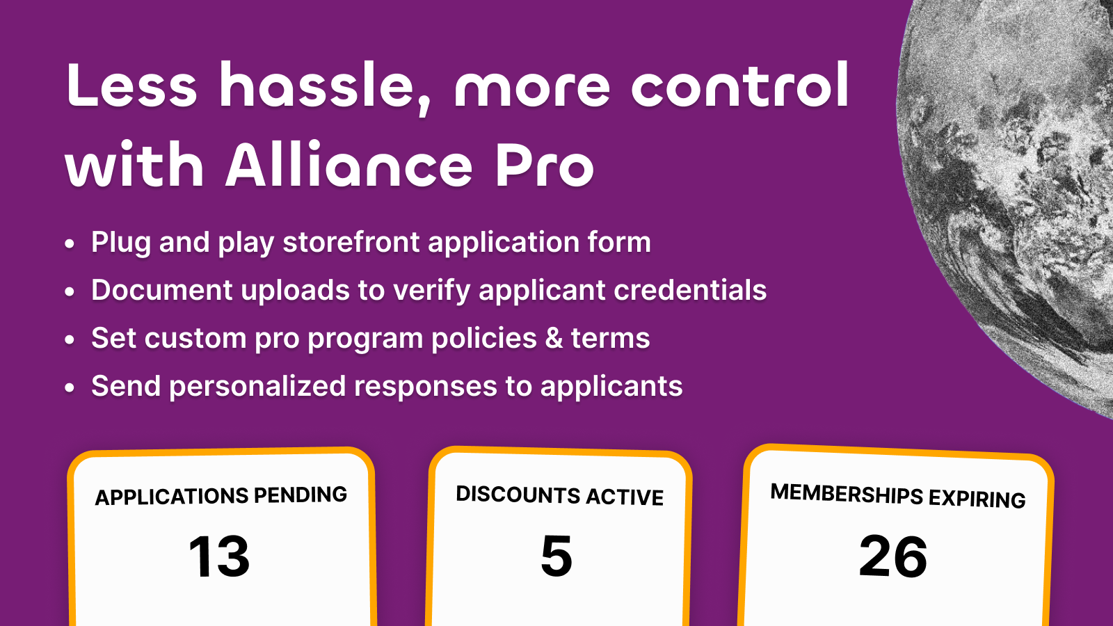 Less hassle, more control with Alliance Pro