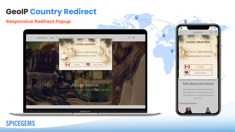 GeoIP Country Redirect Screenshot