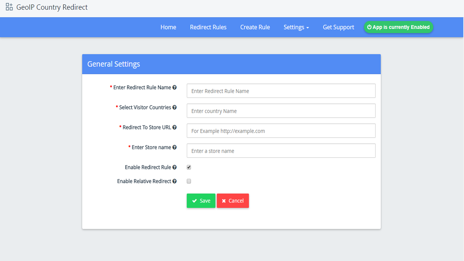 GeoIP Country Redirect - Redirect Visitors based on the Country. Geo Location'