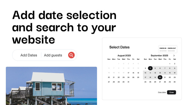 Date selector