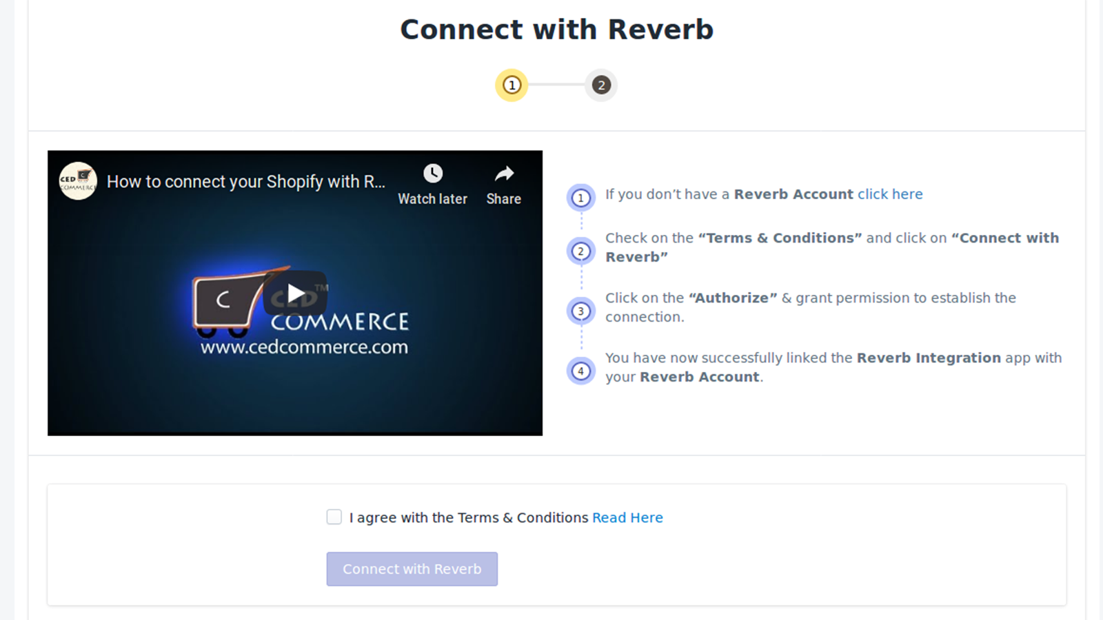 Connectez votre boutique avec le marché Reverb, Shopify Plus