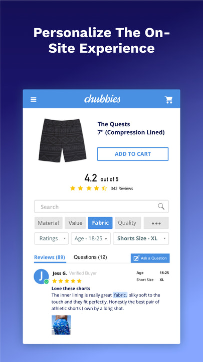 Yotpo Mobile Reviews Widget