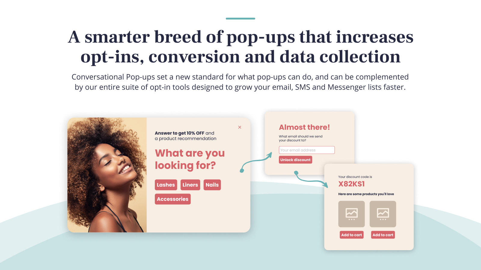 Los Pop-ups Conversacionales son la nueva forma de recopilar datos y opt-ins