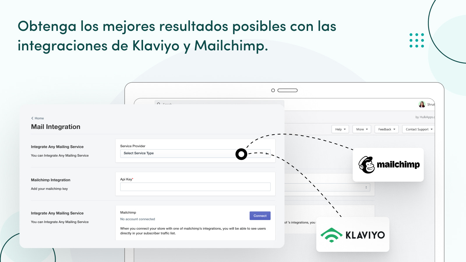 Consigue más con una integración de cliente de email.