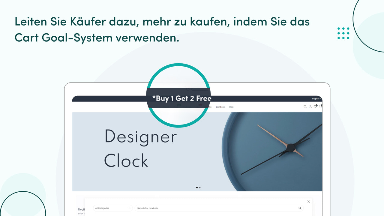 Steigern Sie den Warenkorbwert mit dem Warenkorb-Zielsystem.