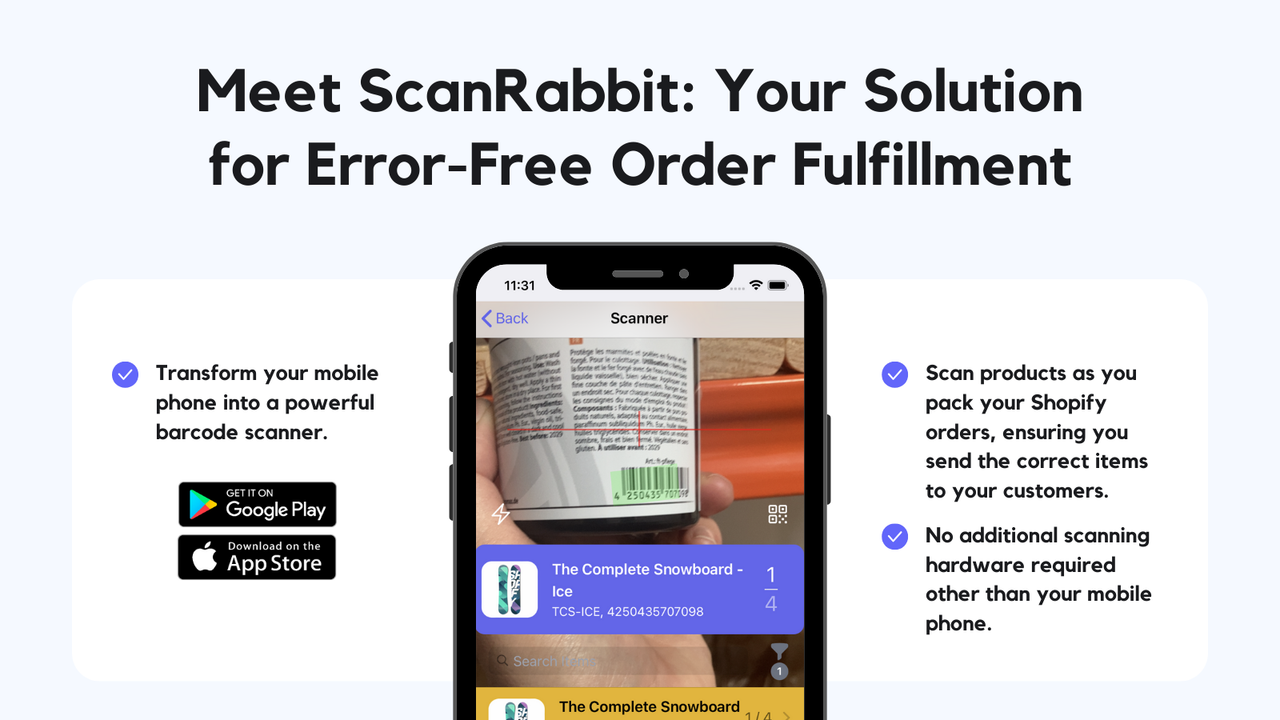 认识 ScanRabbit：您的无误差订单履行解决方案