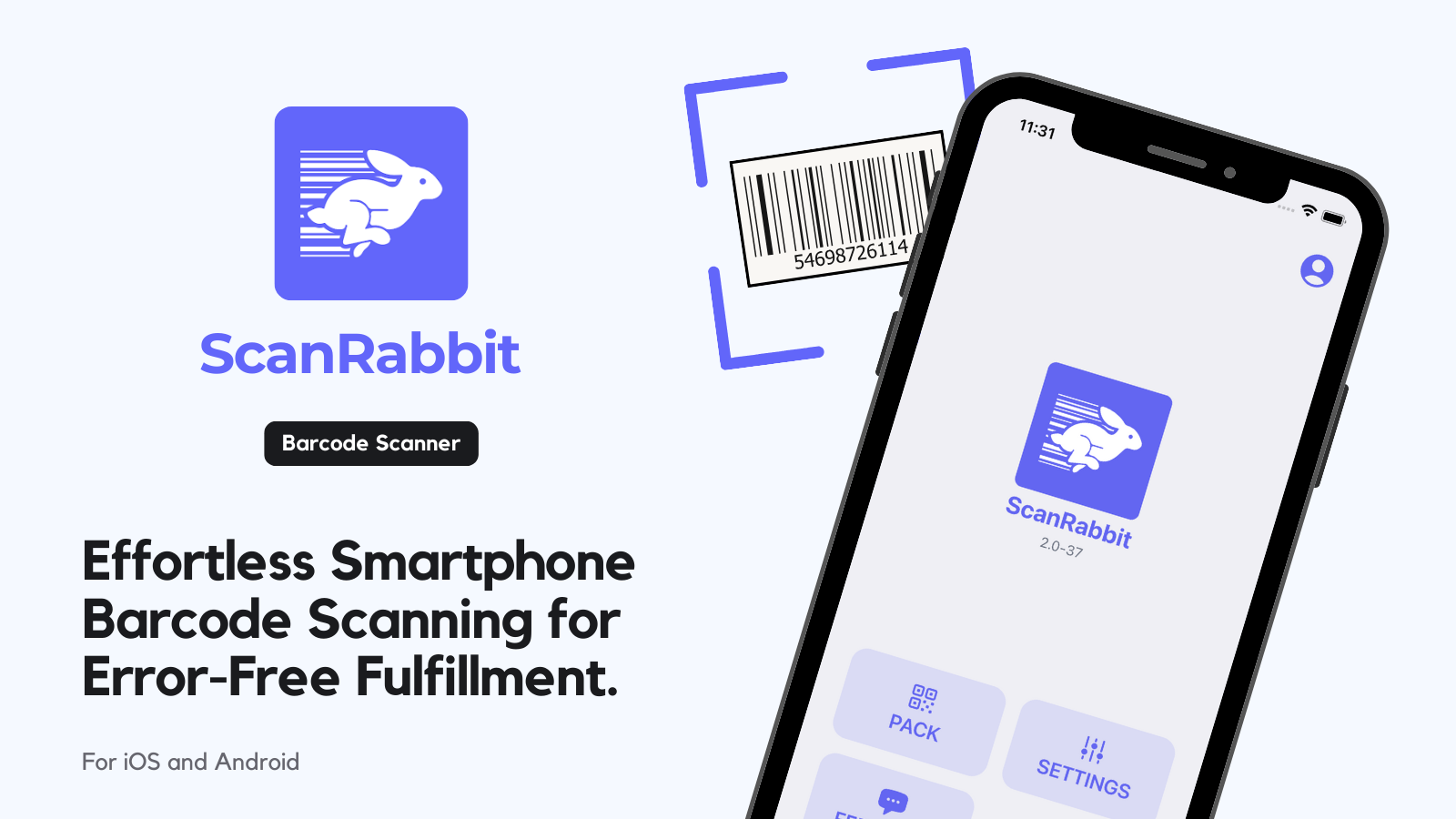 ScanRabbit | Barcode Scanning Screenshot