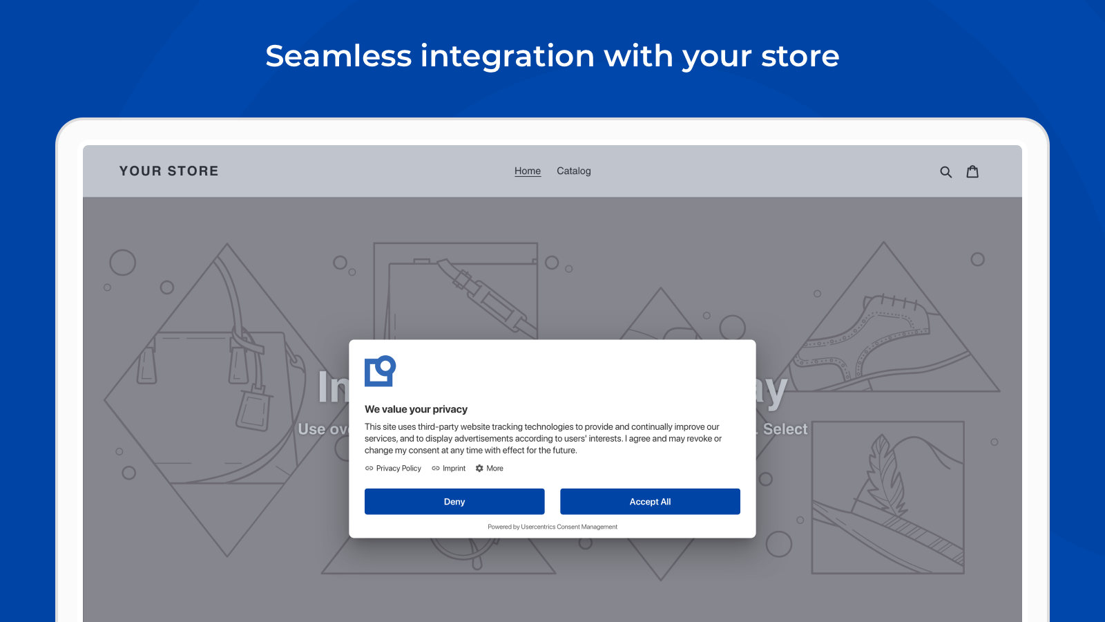 Cookie Manager by Usercentrics Screenshot