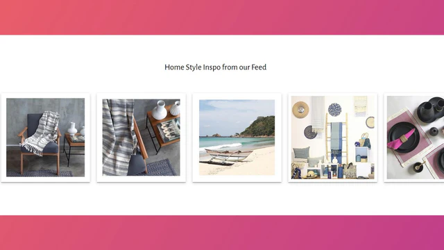 Nur Instagram Feed - Instafeed als Social Proof