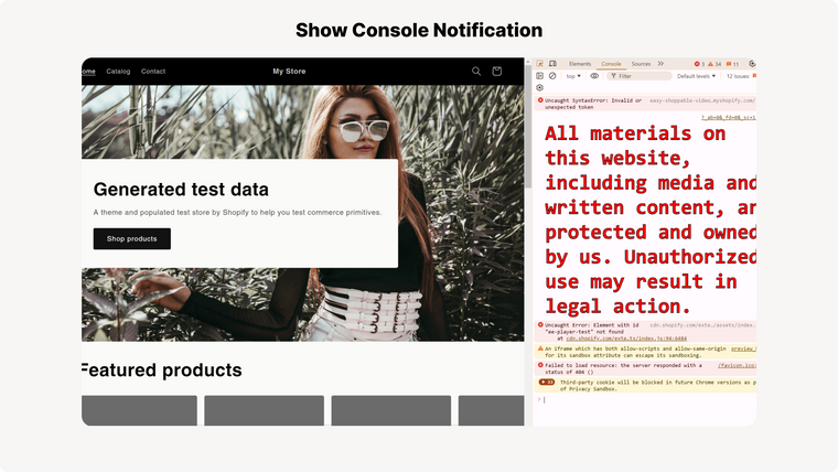 EmbedEasy‑Copyright protector Screenshot