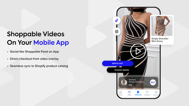 Shoppable Videos on your Mobile App