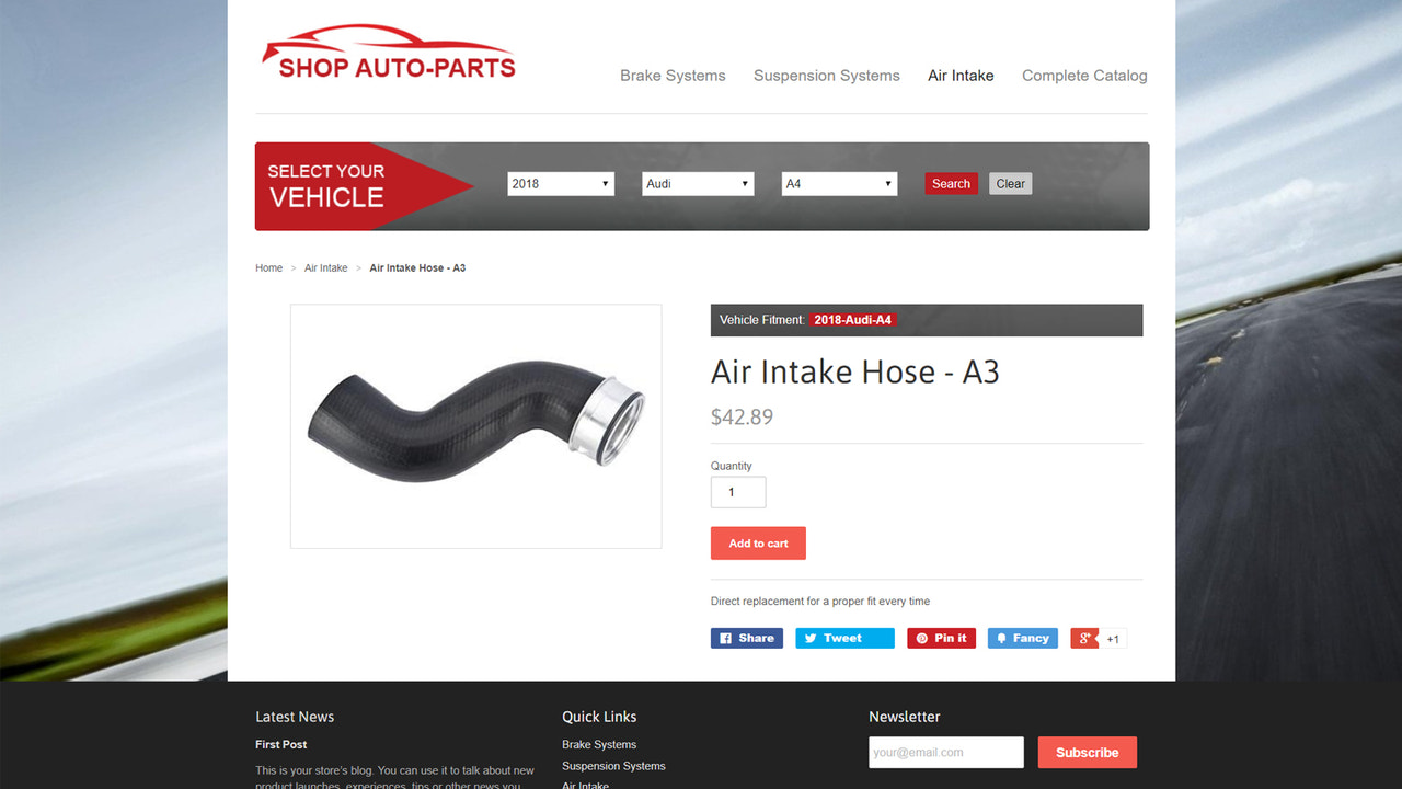 Auto Parts & Car Accessories Shopify Theme in 2023