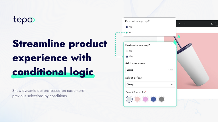 Custom Product Options Variant Screenshot