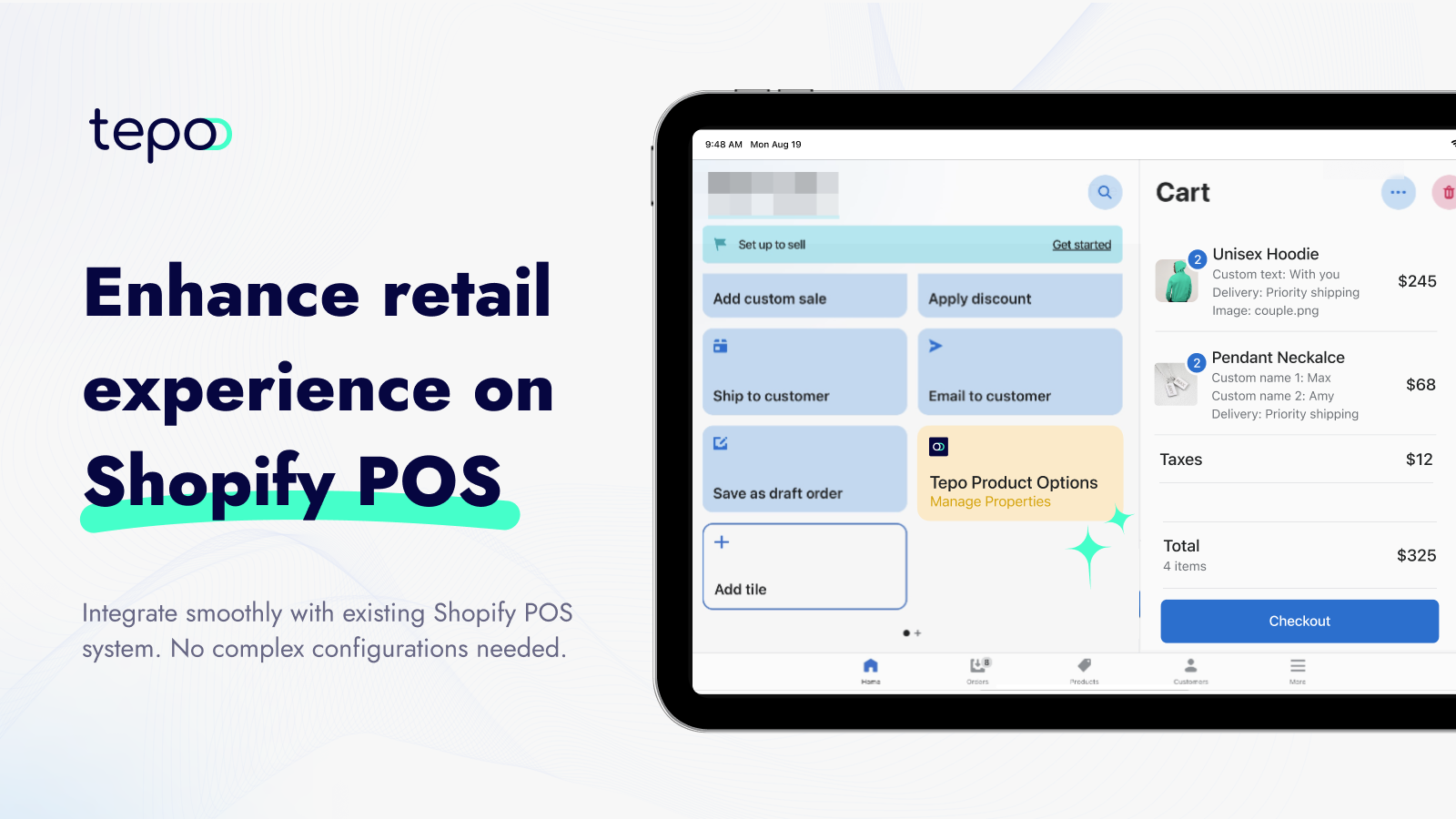 Enhance retail experience on Shopify POS