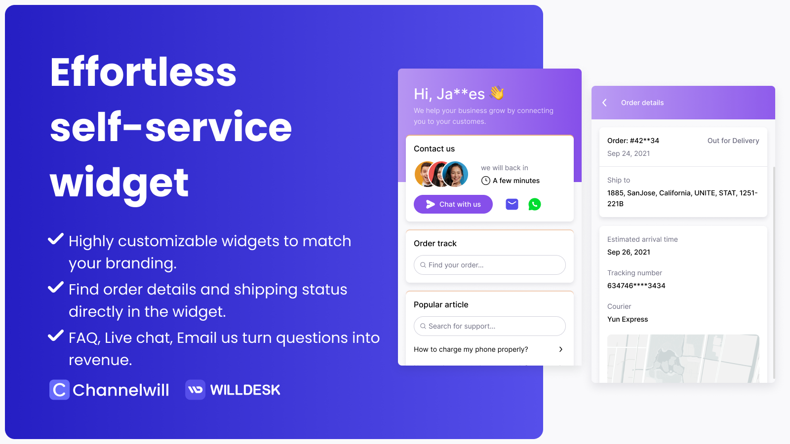 Multiple Language supported-willdesk