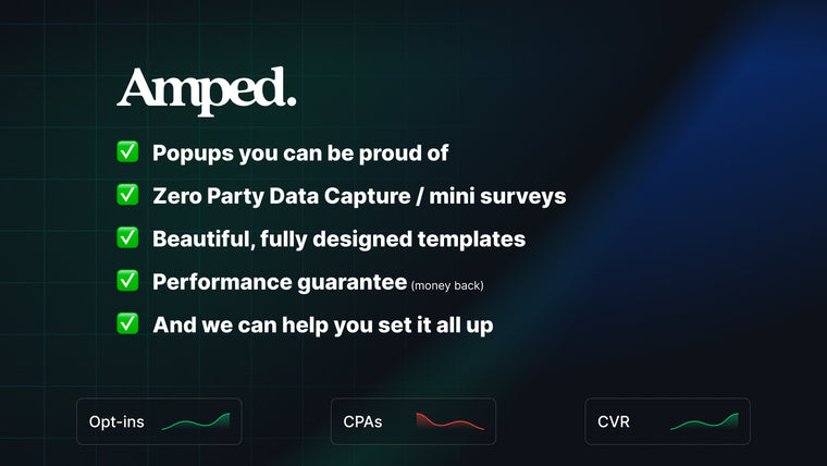 Amped: Email & SMS Popups Screenshot