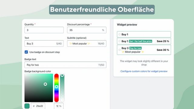 Mengenrabatte und Bundlerabatte