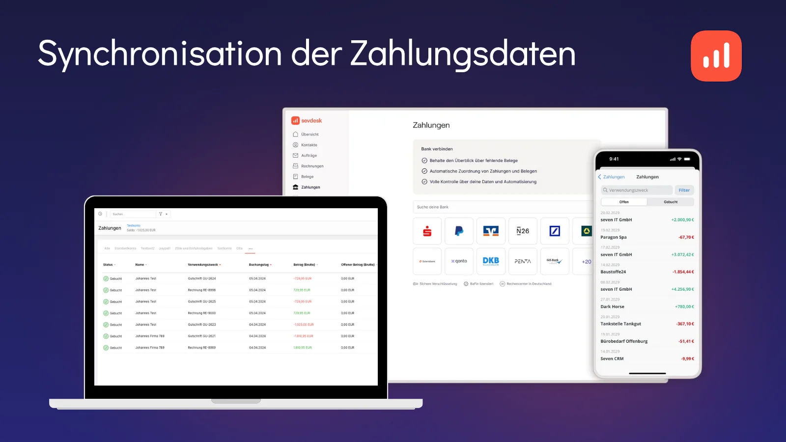 Shopify Zahlungen erfassen und synchronisieren Shopify sevDesk