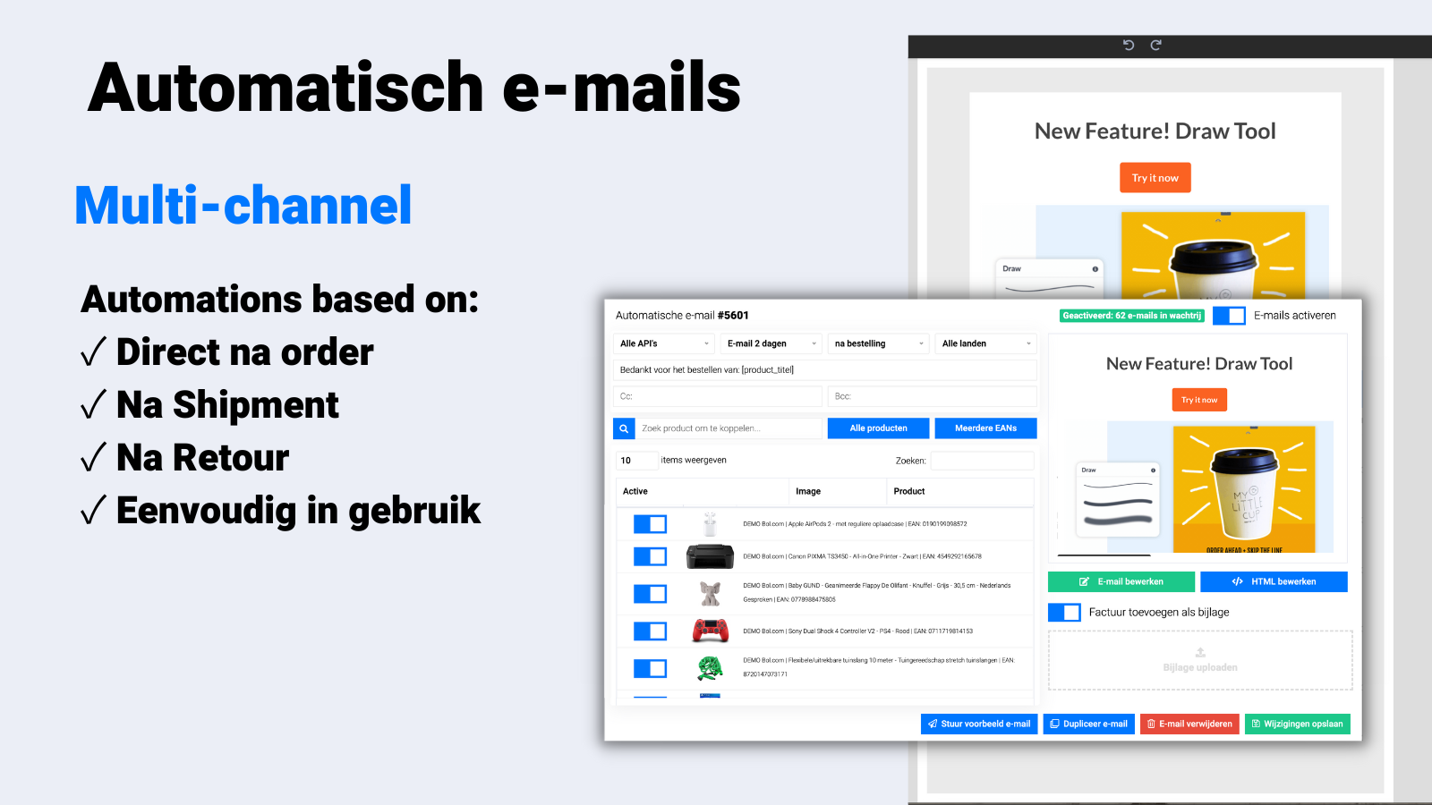 Automatische E-mails 