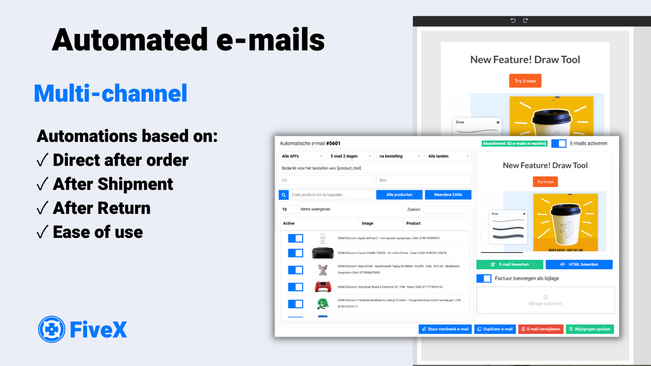 Automated emails 