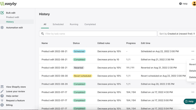 EasyBy produktredigerare admin 3