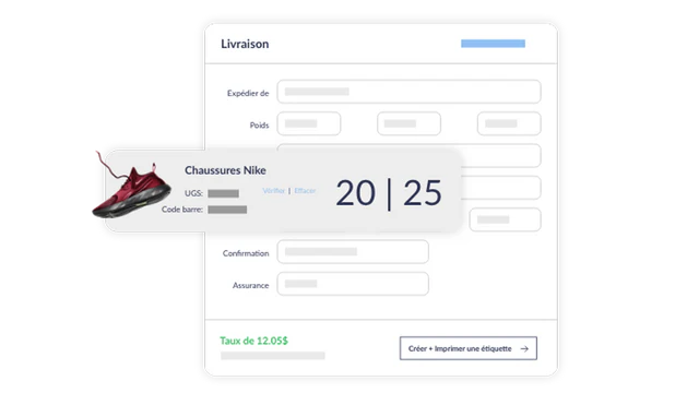 Imprimez des centaines d'étiquettes en quelques clics