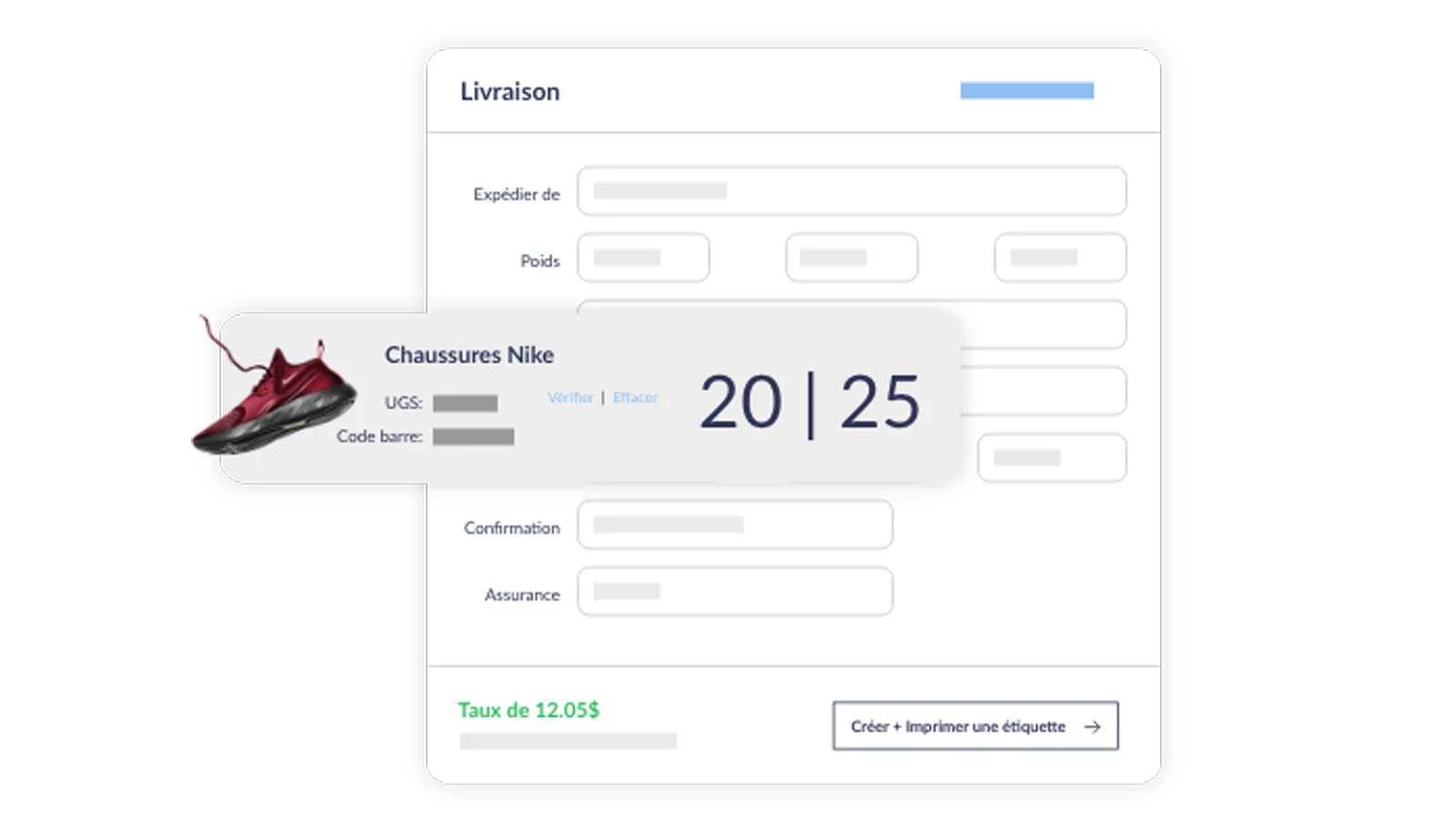 Imprimez des centaines d'étiquettes en quelques clics