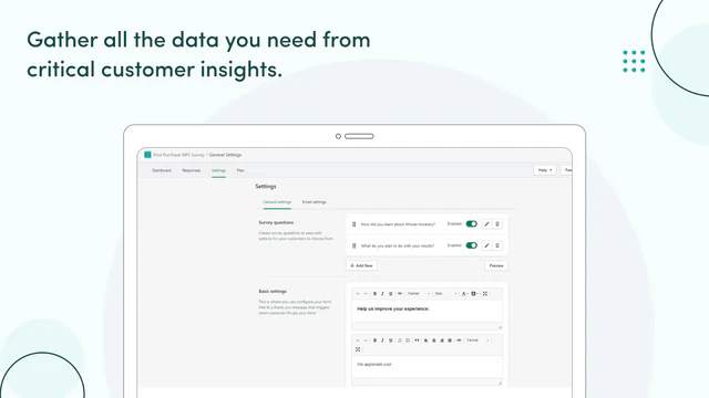 Gather all the relevant data from PPS NPS dashboard analytics.